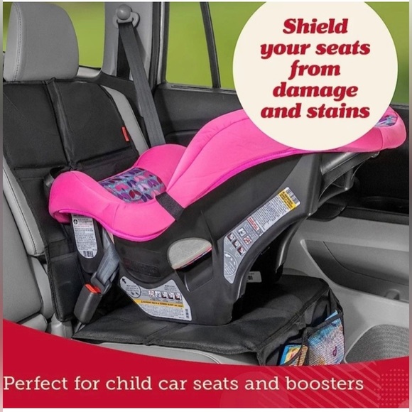 Car Seat Protector -"2 Pack" Anti-Slip Mat Cover Protector - Picture 4 of 9